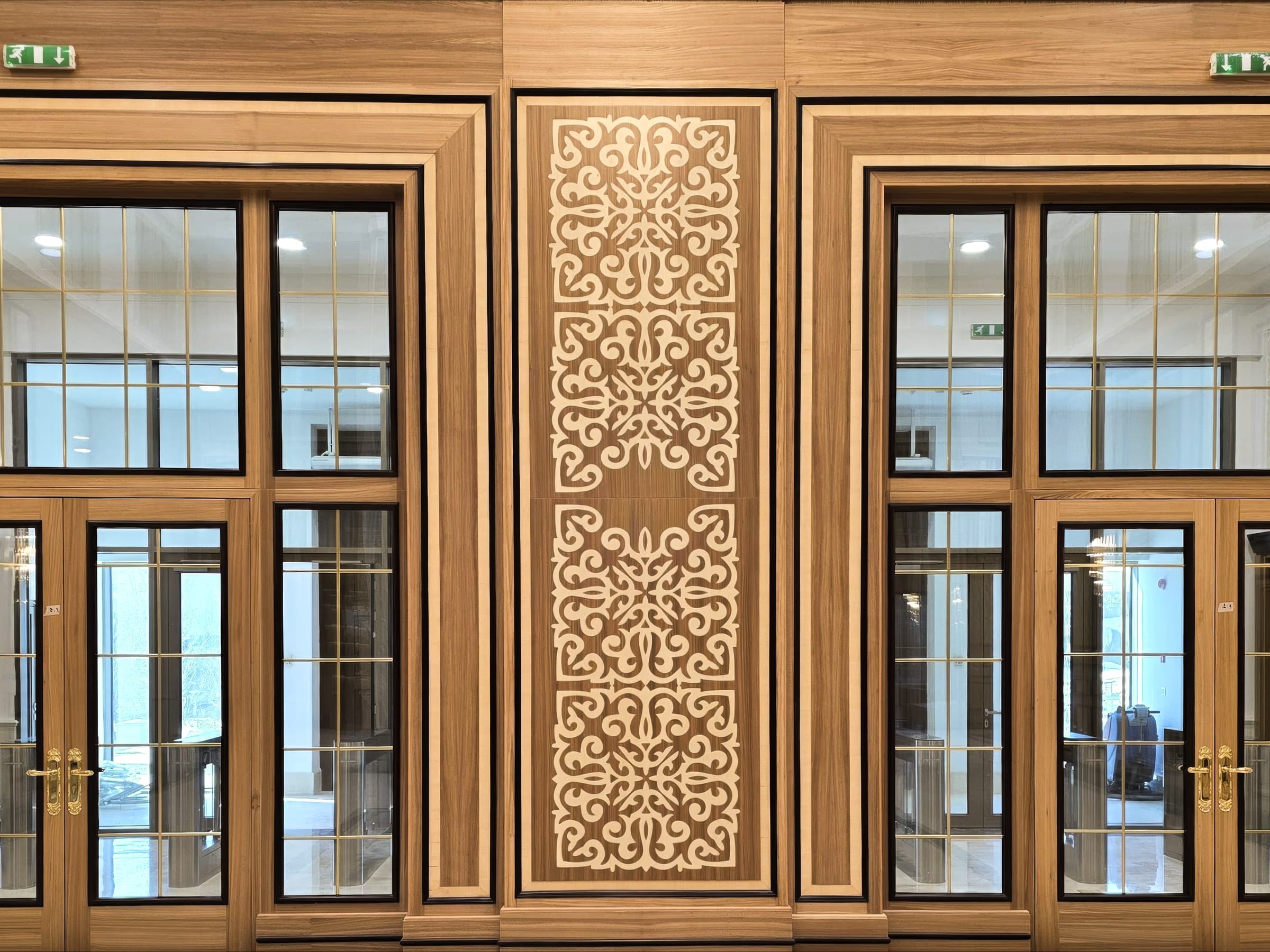 State Archive — ornate gold doors and windows