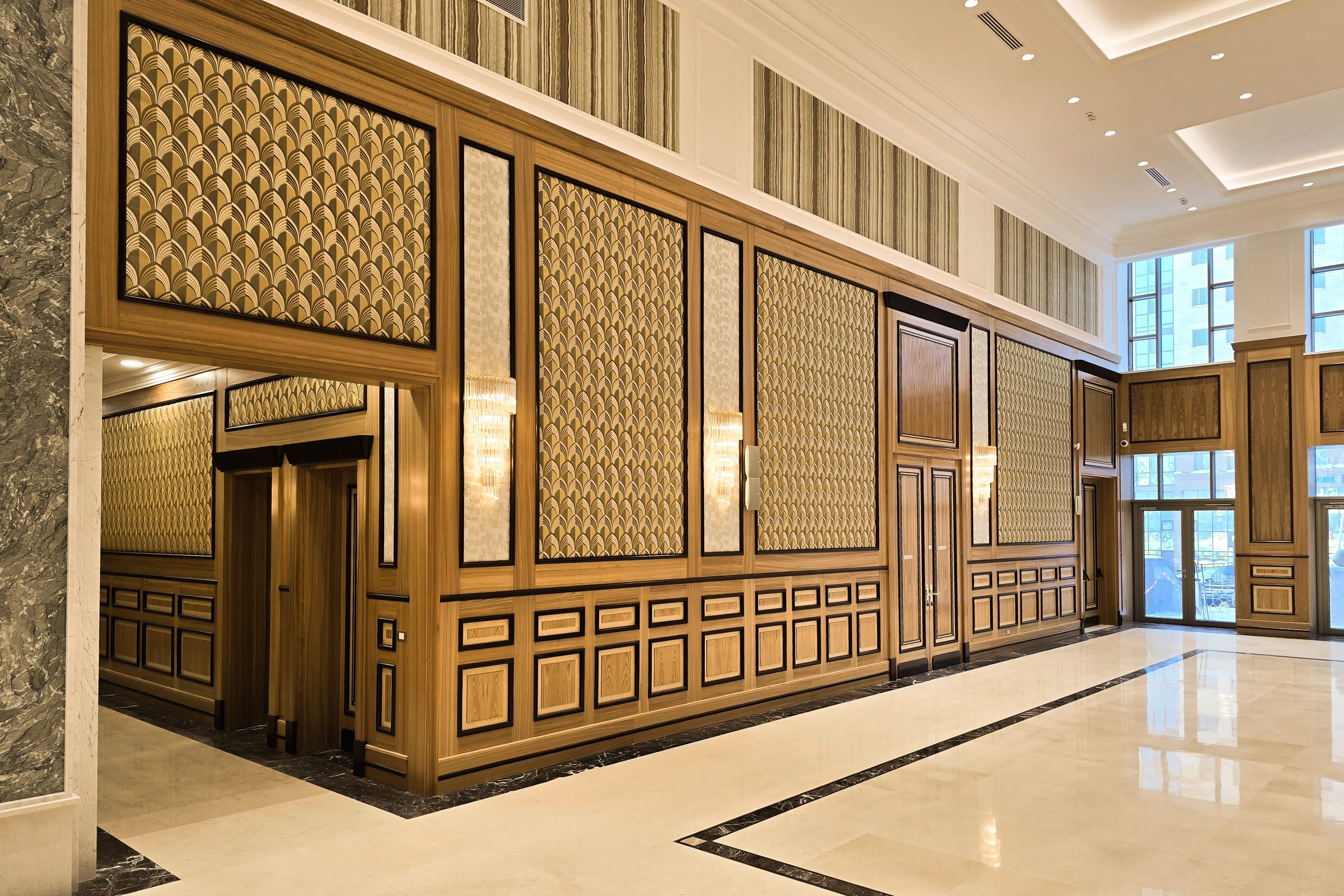 State Archive — ceremonial hall — gold, deep